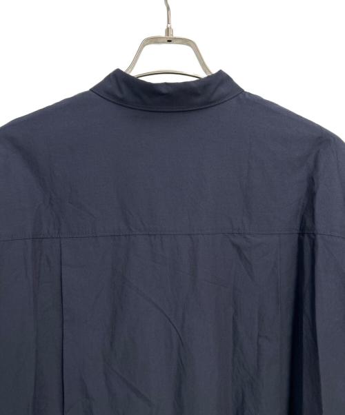 na.e（ナエ）na.e (ナエ) ビッグオーバーシャツ ネイビー サイズ:FREE 未使用品の古着・服飾アイテム