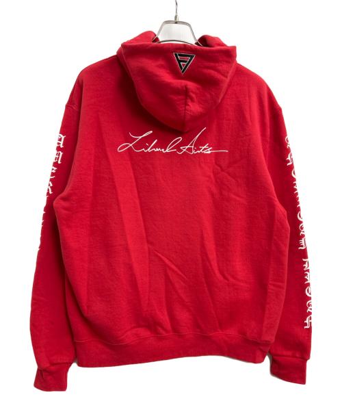 Champion（チャンピオン）Champion (チャンピオン) プルオーバーパーカー レッド サイズ:Lの古着・服飾アイテム