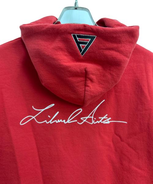 Champion（チャンピオン）Champion (チャンピオン) プルオーバーパーカー レッド サイズ:Lの古着・服飾アイテム