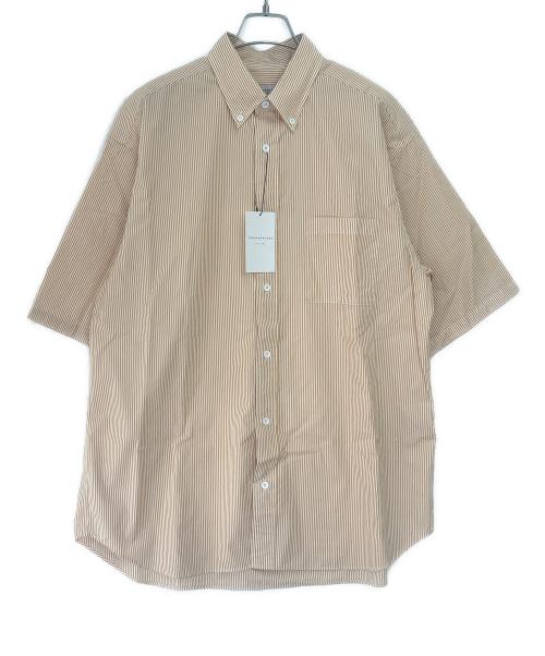 TOMORROW LAND（トゥモローランド）TOMORROW LAND (トゥモローランド) ストライプシャツ ベージュ サイズ:Sの古着・服飾アイテム
