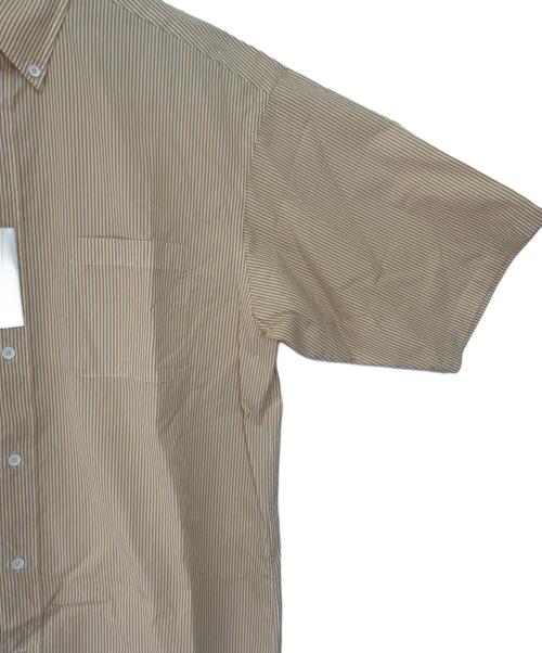 TOMORROW LAND（トゥモローランド）TOMORROW LAND (トゥモローランド) ストライプシャツ ベージュ サイズ:Sの古着・服飾アイテム