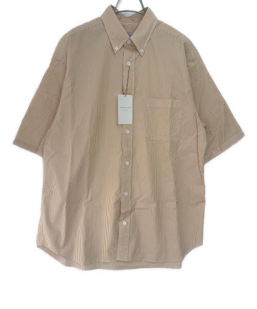 TOMORROW LAND（トゥモローランド）TOMORROW LAND (トゥモローランド) ストライプシャツ ベージュ サイズ:Sの古着・服飾アイテム