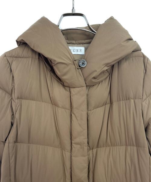 PLST（プラステ）PLST (プラステ) ストレッチロングダウンコート ベージュ サイズ:Sの古着・服飾アイテム