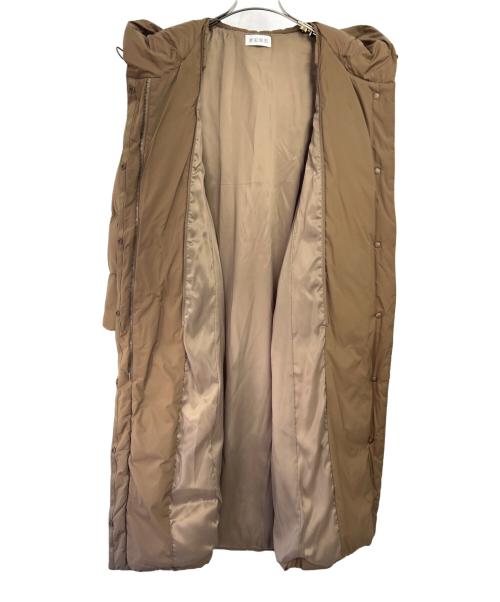 PLST（プラステ）PLST (プラステ) ストレッチロングダウンコート ベージュ サイズ:Sの古着・服飾アイテム