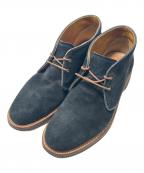 REGALリーガル）の古着「チャッカーブーツ」｜ネイビー