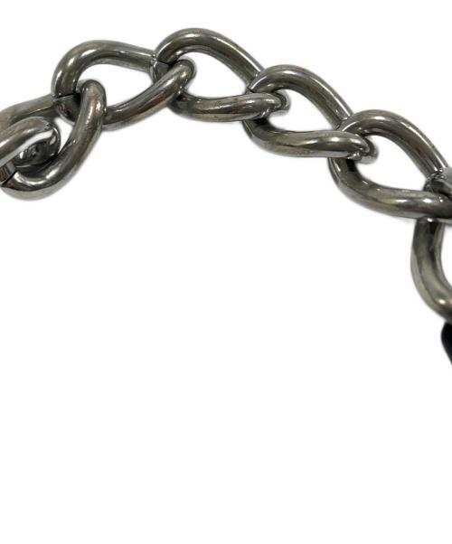 ALYX（アリクス）ALYX (アリクス) バックルチェーンブレスレット ブラック×シルバーカラーの古着・服飾アイテム