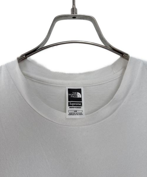 SUPREME（シュプリーム）SUPREME (シュプリーム) THE NORTH FACE (ザ ノース フェイス) カットソー ホワイト サイズ:Lの古着・服飾アイテム