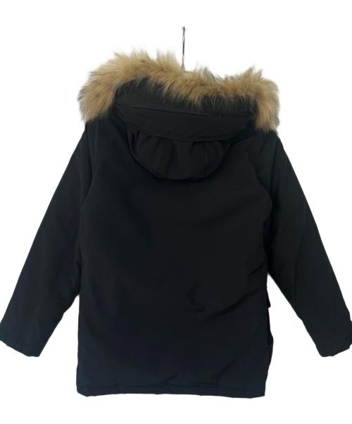 DANTON（ダントン）DANTON (ダントン) ファー付ダウンジャケット ブラック サイズ:34の古着・服飾アイテム