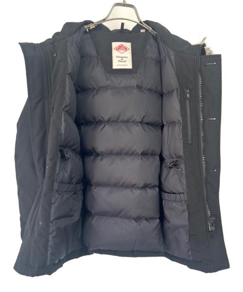DANTON（ダントン）DANTON (ダントン) ファー付ダウンジャケット ブラック サイズ:34の古着・服飾アイテム