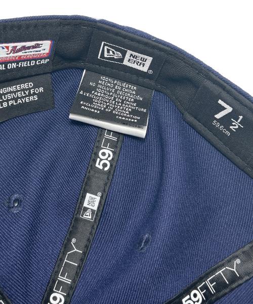 New Era（ニューエラ）New Era (ニューエラ) キャップ ネイビー サイズ:71/2の古着・服飾アイテム
