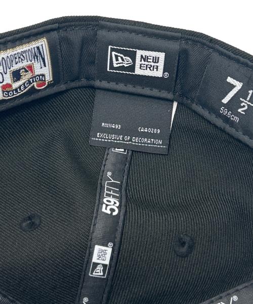 New Era（ニューエラ）New Era (ニューエラ) キャップ ブラック サイズ:71/2の古着・服飾アイテム