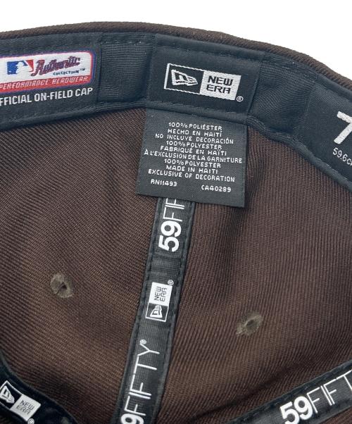 New Era（ニューエラ）New Era (ニューエラ) キャップ ブラウン サイズ:71/2の古着・服飾アイテム