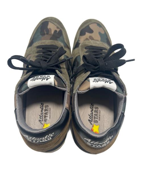 atlantic stars（アトランティックスターズ）atlantic stars (アトランティックスターズ) ローカットスニーカー カーキ サイズ:43の古着・服飾アイテム