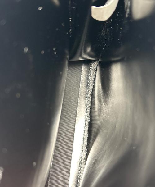 MARC JACOBS（マークジェイコブズ）MARC JACOBS (マーク ジェイコブス) レザーショルダーバッグ ブラックの古着・服飾アイテム