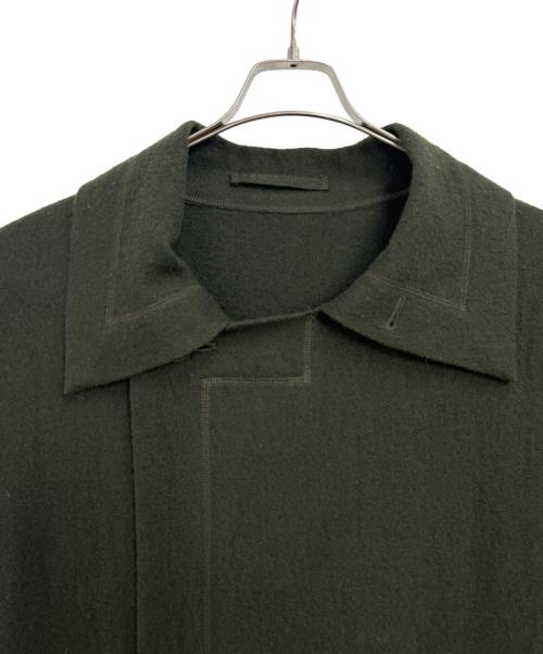 ISSEY MIYAKE（イッセイミヤケ）ISSEY MIYAKE (イッセイミヤケ) ロングコート オリーブ サイズ:3の古着・服飾アイテム
