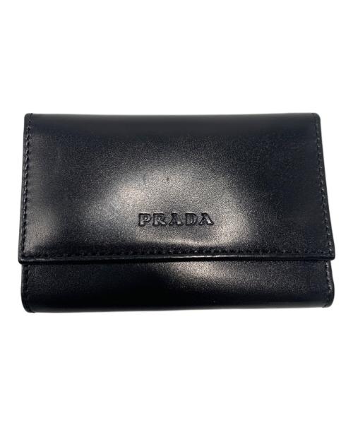 PRADA（プラダ）PRADA (プラダ) 5連キーケース ブラックの古着・服飾アイテム