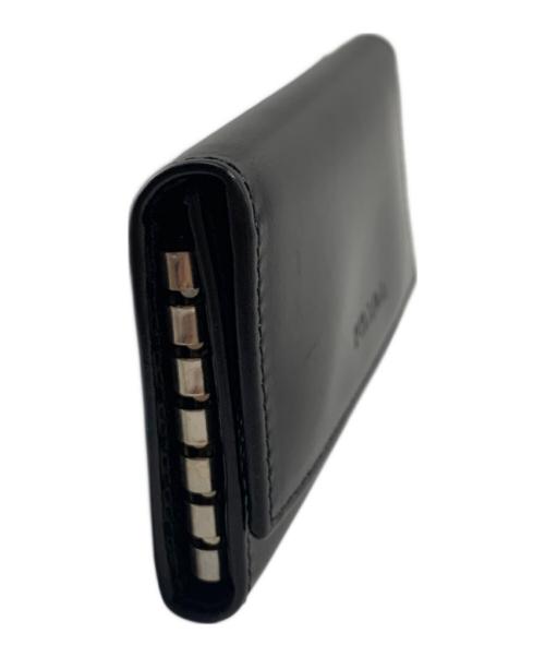 PRADA（プラダ）PRADA (プラダ) 5連キーケース ブラックの古着・服飾アイテム