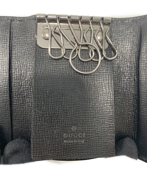 GUCCI（グッチ）GUCCI (グッチ) 6連キーケース ブラックの古着・服飾アイテム