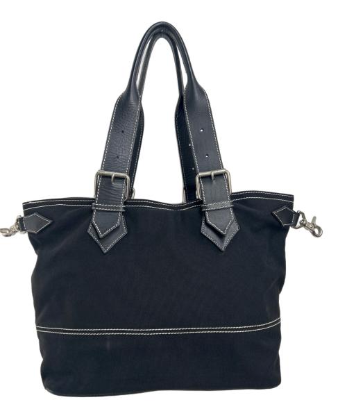 Vivienne Westwood（ヴィヴィアンウエストウッド）Vivienne Westwood (ヴィヴィアンウエストウッド) 2WAYハンドバッグ ブラックの古着・服飾アイテム