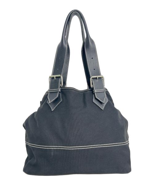 Vivienne Westwood（ヴィヴィアンウエストウッド）Vivienne Westwood (ヴィヴィアンウエストウッド) 2WAYハンドバッグ ブラックの古着・服飾アイテム