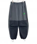 NIKEナイキ）の古着「オープンヘムパンツ」｜ブラック