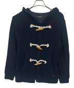 BURBERRY BLACK LABELバーバリーブラックレーベル）の古着「ダッフルコート」｜ネイビー