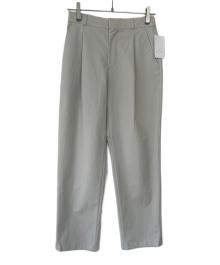 UNITED ARROWS（ユナイテッドアローズ）の古着「トロピカル クリース テーパード 2プリーツ パンツ」｜ベージュ