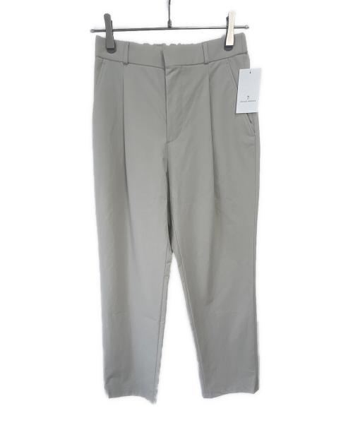 UNITED ARROWS（ユナイテッドアローズ）UNITED ARROWS (ユナイテッドアローズ) トロピカル クリース テーパード 2プリーツ パンツ ベージュ サイズ:S 未使用品の古着・服飾アイテム