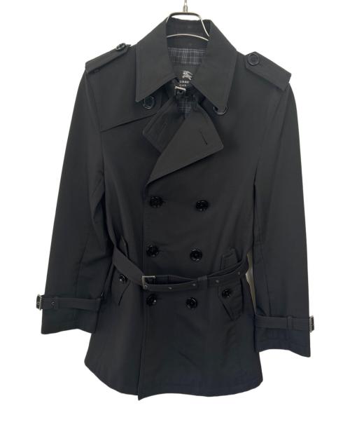 BURBERRY BLACK LABEL（バーバリーブラックレーベル）BURBERRY BLACK LABEL (バーバリーブラックレーベル) トレンチコート ブラック サイズ:Mの古着・服飾アイテム