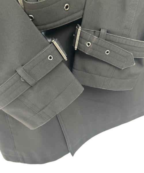BURBERRY BLACK LABEL（バーバリーブラックレーベル）BURBERRY BLACK LABEL (バーバリーブラックレーベル) トレンチコート ブラック サイズ:Mの古着・服飾アイテム