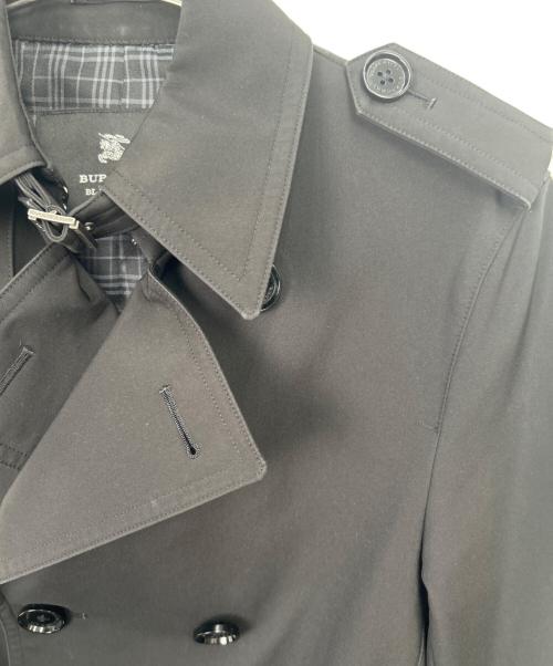 BURBERRY BLACK LABEL（バーバリーブラックレーベル）BURBERRY BLACK LABEL (バーバリーブラックレーベル) トレンチコート ブラック サイズ:Mの古着・服飾アイテム