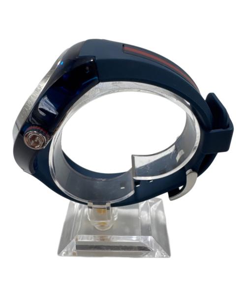 GUCCI（グッチ）GUCCI (グッチ) 腕時計 ブルーの古着・服飾アイテム