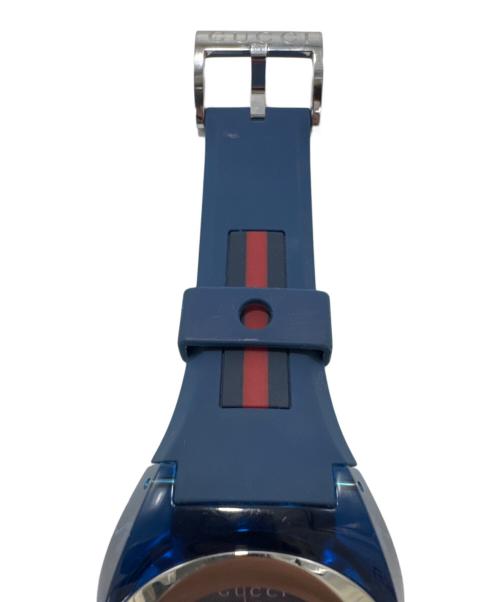GUCCI（グッチ）GUCCI (グッチ) 腕時計 ブルーの古着・服飾アイテム