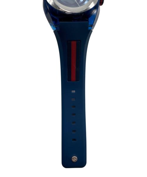 GUCCI（グッチ）GUCCI (グッチ) 腕時計 ブルーの古着・服飾アイテム