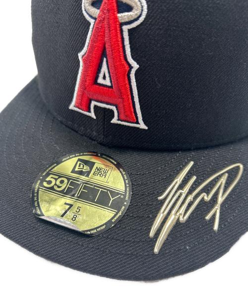 New Era（ニューエラ）New Era (ニューエラ) キャップ ブラック サイズ:7 5/8の古着・服飾アイテム