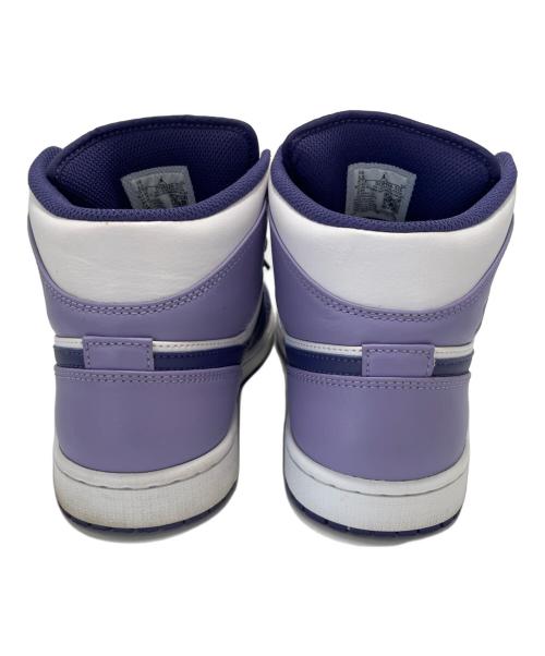 NIKE（ナイキ）NIKE (ナイキ) スニーカー ホワイト×パープル サイズ:26.5の古着・服飾アイテム