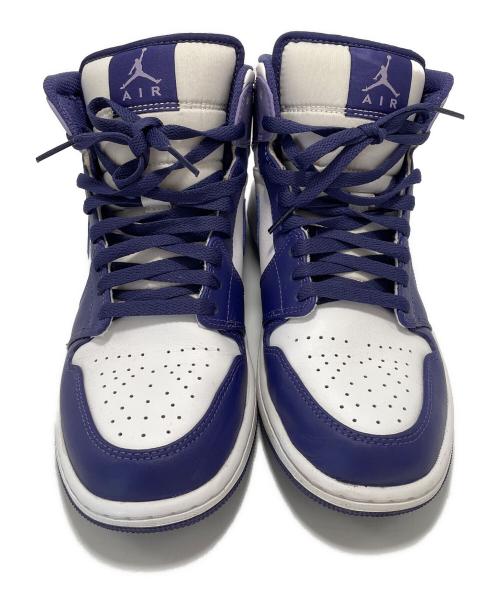 NIKE（ナイキ）NIKE (ナイキ) スニーカー ホワイト×パープル サイズ:26.5の古着・服飾アイテム