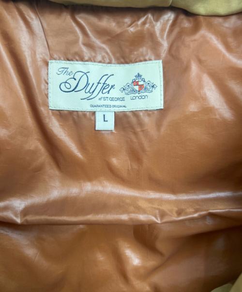 The Duffer of ST.George（ザ ダファーオブセントジョージ）The Duffer of ST.George (ザ ダファーオブセントジョージ) ダウンベスト ベージュ サイズ:Lの古着・服飾アイテム