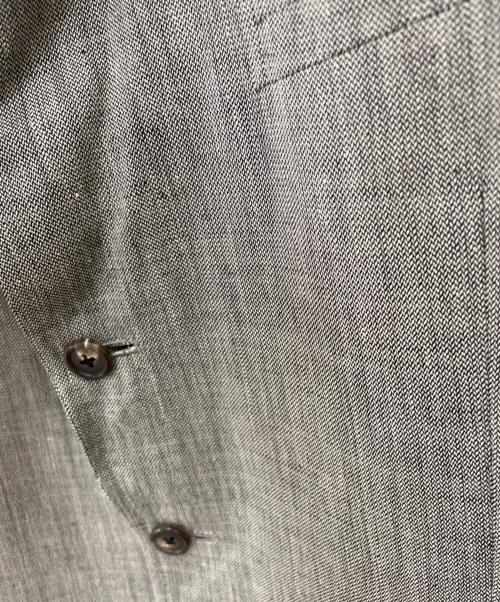POLO RALPH LAUREN（ポロ・ラルフローレン）POLO RALPH LAUREN (ポロ・ラルフローレン) リネン混テーラードジャケット グレー サイズ:Mの古着・服飾アイテム