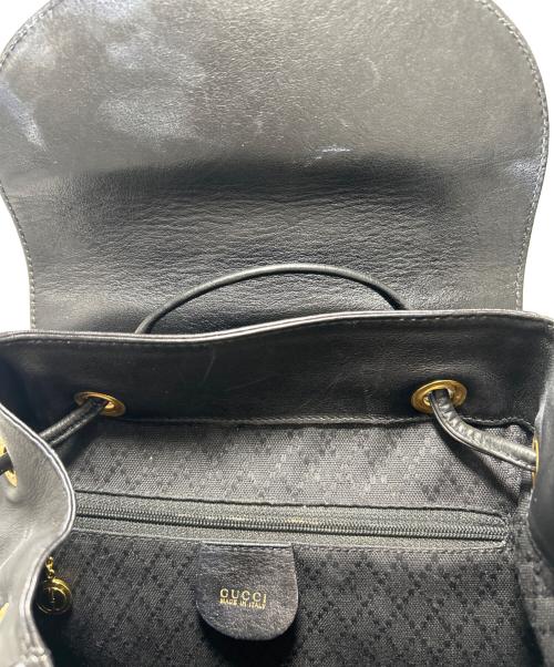 GUCCI（グッチ）GUCCI (グッチ) リュック ブラックの古着・服飾アイテム