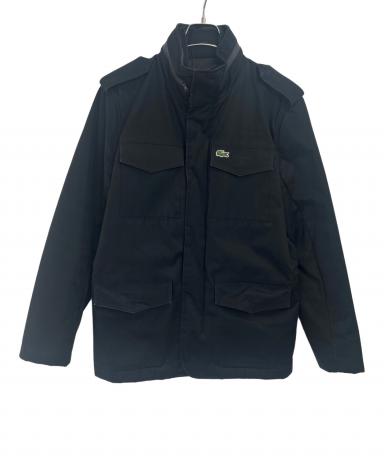 中古・古着通販】LACOSTE (ラコステ) M65型ブルゾン ブラック サイズ