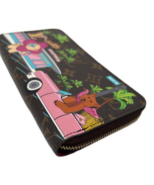 LOUIS VUITTON（ルイ ヴィトン）LOUIS VUITTON (ルイ ヴィトン) 長財布 ブラウン×ピンクの古着・服飾アイテム