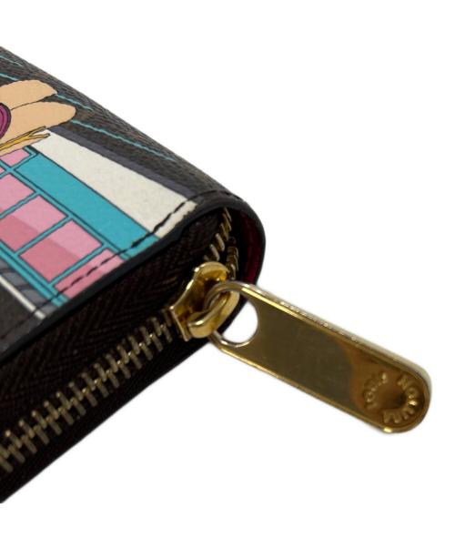 LOUIS VUITTON（ルイ ヴィトン）LOUIS VUITTON (ルイ ヴィトン) 長財布 ブラウン×ピンクの古着・服飾アイテム