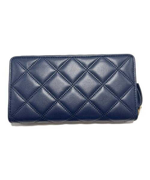 TORY BURCH（トリーバーチ）TORY BURCH (トリーバーチ) 長財布 ネイビーの古着・服飾アイテム