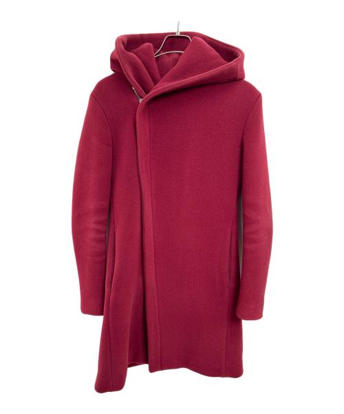Junhashimoto（ジュンハシモト）Junhashimoto (ジュンハシモト) ラップコート レッド サイズ:3の古着・服飾アイテム