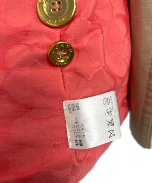 COACH（コーチ）COACH (コーチ) トレンチコート ベージュ サイズ:Sの古着・服飾アイテム