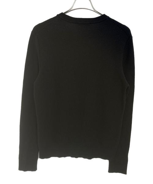 Zanone（ザノーネ）Zanone (ザノーネ) 12ゲージハニカムニット ブラック サイズ:50の古着・服飾アイテム