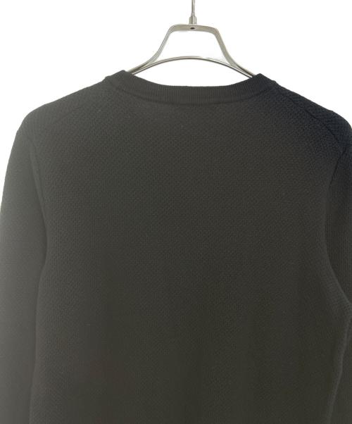 Zanone（ザノーネ）Zanone (ザノーネ) 12ゲージハニカムニット ブラック サイズ:50の古着・服飾アイテム