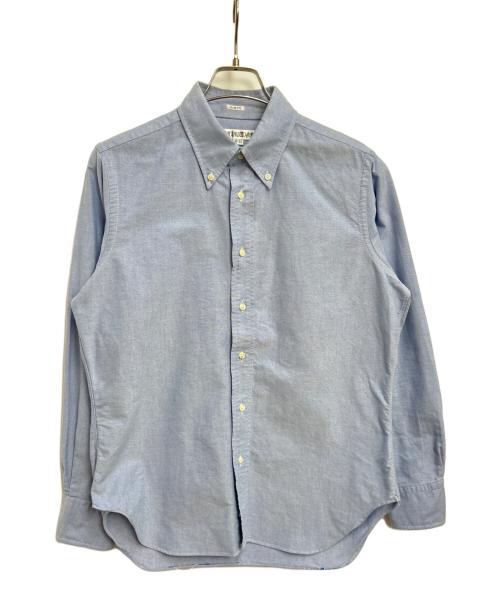 INDIVIDUALIZED SHIRTS（インディビジュアライズドシャツ）INDIVIDUALIZED SHIRTS (インディビジュアライズドシャツ) ボタンダウンシャツ スカイブルー サイズ:Lの古着・服飾アイテム
