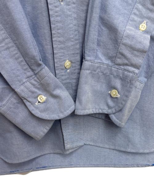 INDIVIDUALIZED SHIRTS（インディビジュアライズドシャツ）INDIVIDUALIZED SHIRTS (インディビジュアライズドシャツ) ボタンダウンシャツ スカイブルー サイズ:Lの古着・服飾アイテム